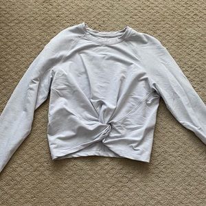 Lululemon twist front sweatshirt